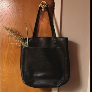 Madewell Black Medium Transport Tote